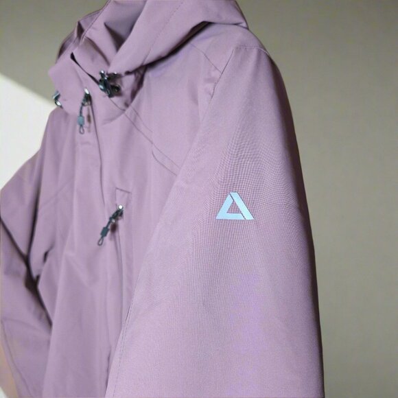 Womens Tec-One Explorer Ski/Snowboarding Jacket 2X Lilac Purple Adjustable Hood - Picture 4 of 16